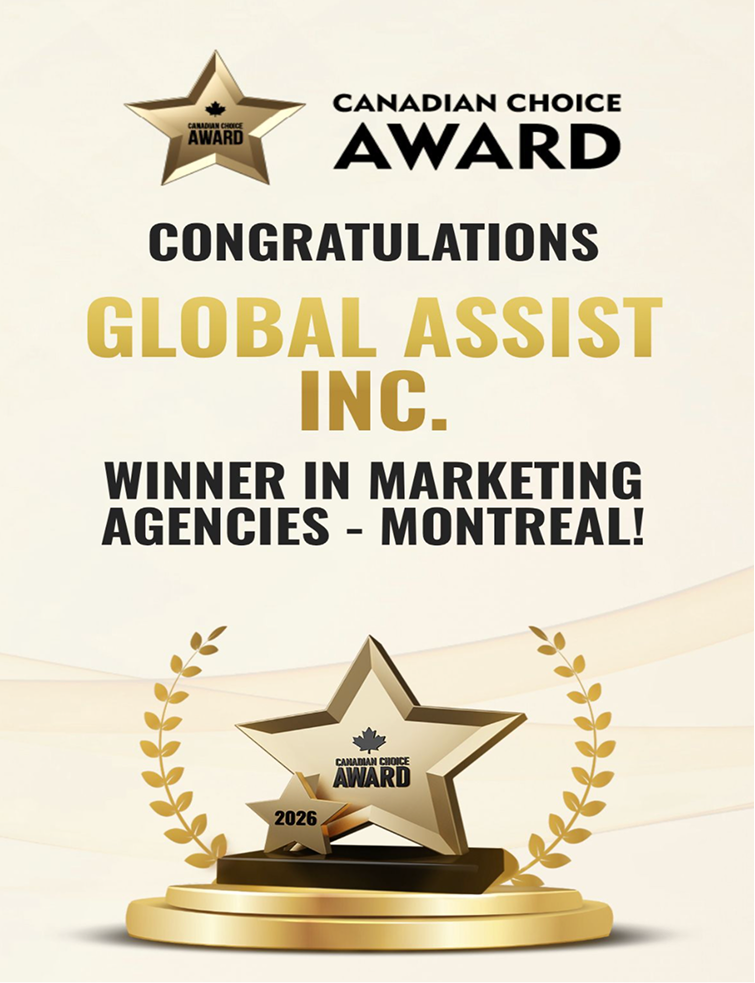 Canadian Choice Award - Global Assist Inc.